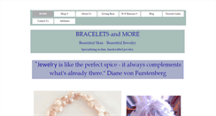 Desktop Screenshot of braceletstoo.com
