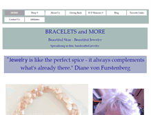 Tablet Screenshot of braceletstoo.com